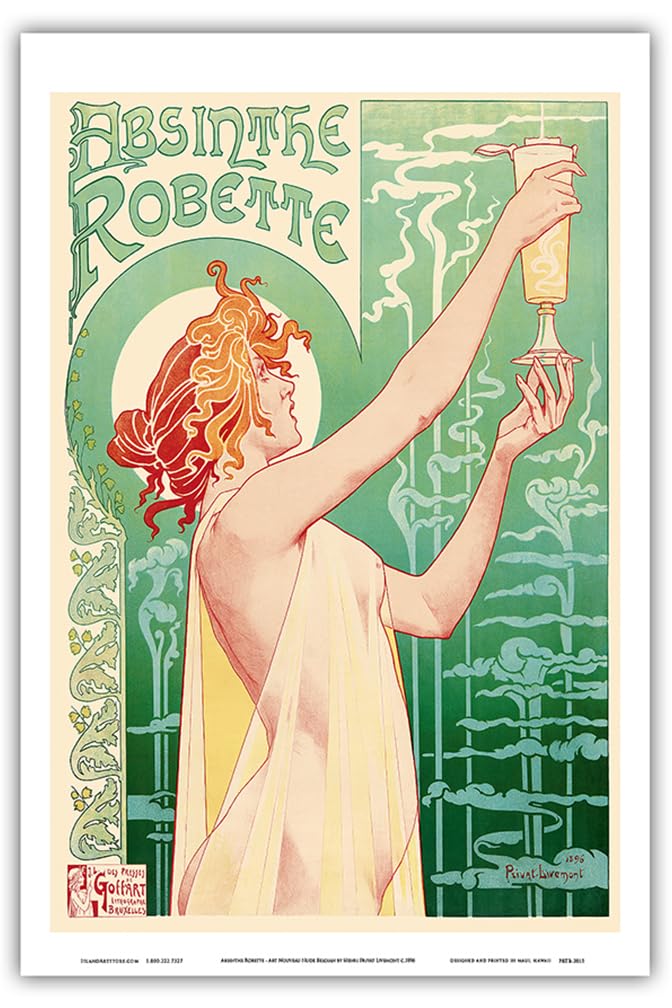 Amazon.co.jp: アブサン・ロベット - アールヌーボーヌードベルギー